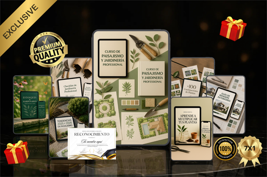 De Principiante a Paisajista 🌱 Diseñá tu Jardín Perfecto en 5 Días + 5 BONOS EXCLUSIVOS